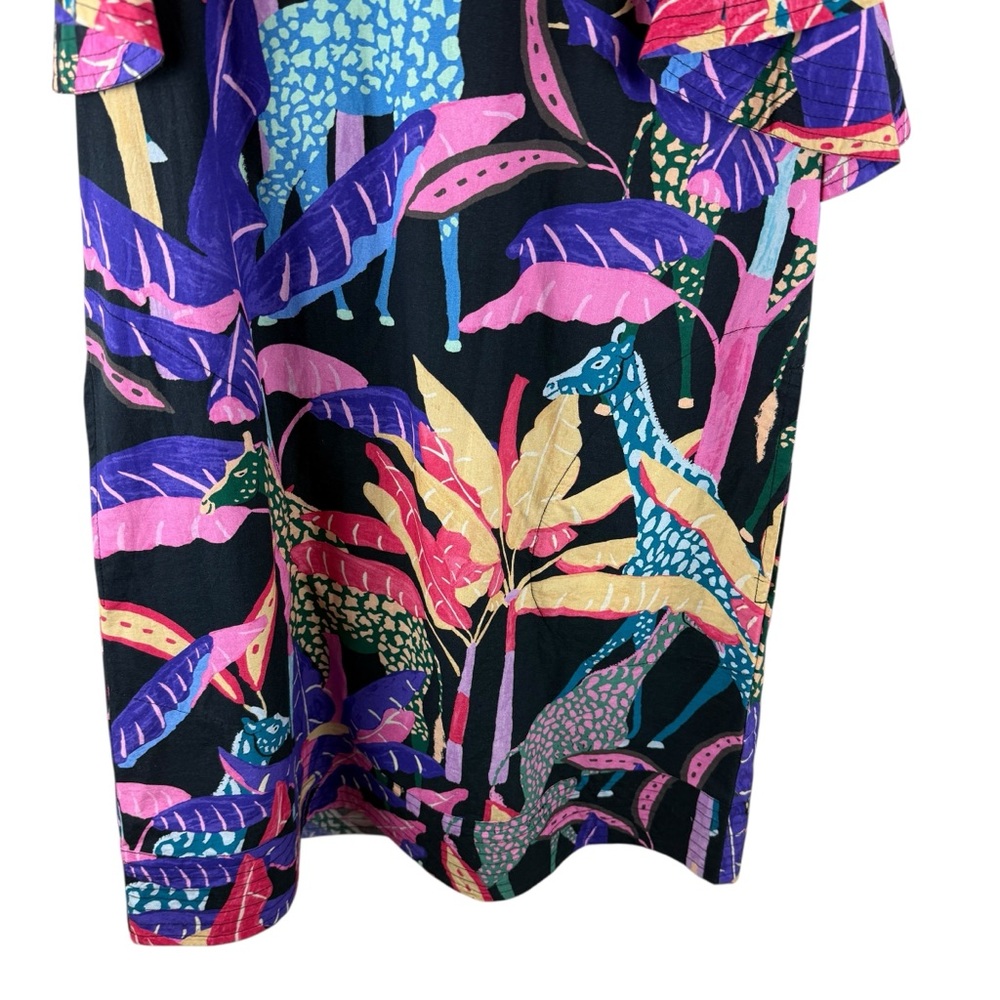 Oliphant Multicolor Ruffle Dress - Picture 7 of 10